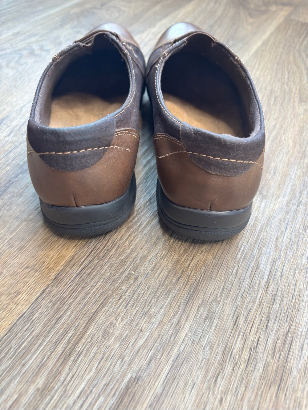 Earth Origins Dover Brown Leather Comfort Shoes Women’s 9.5M - Picture 2 of 10